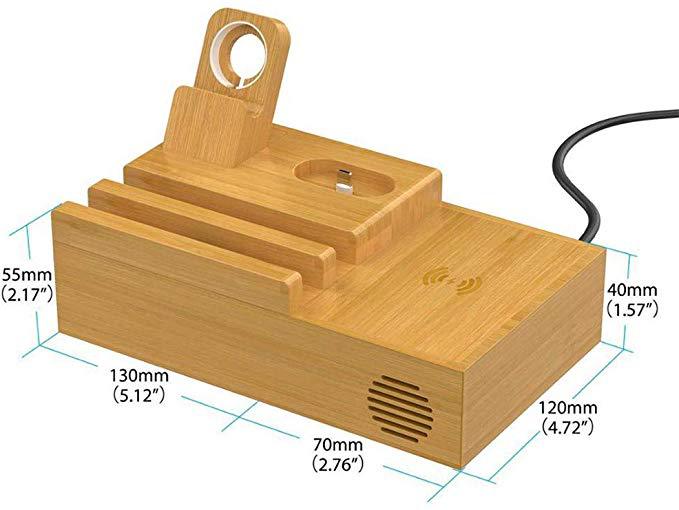 Organisateur et support en bamboo